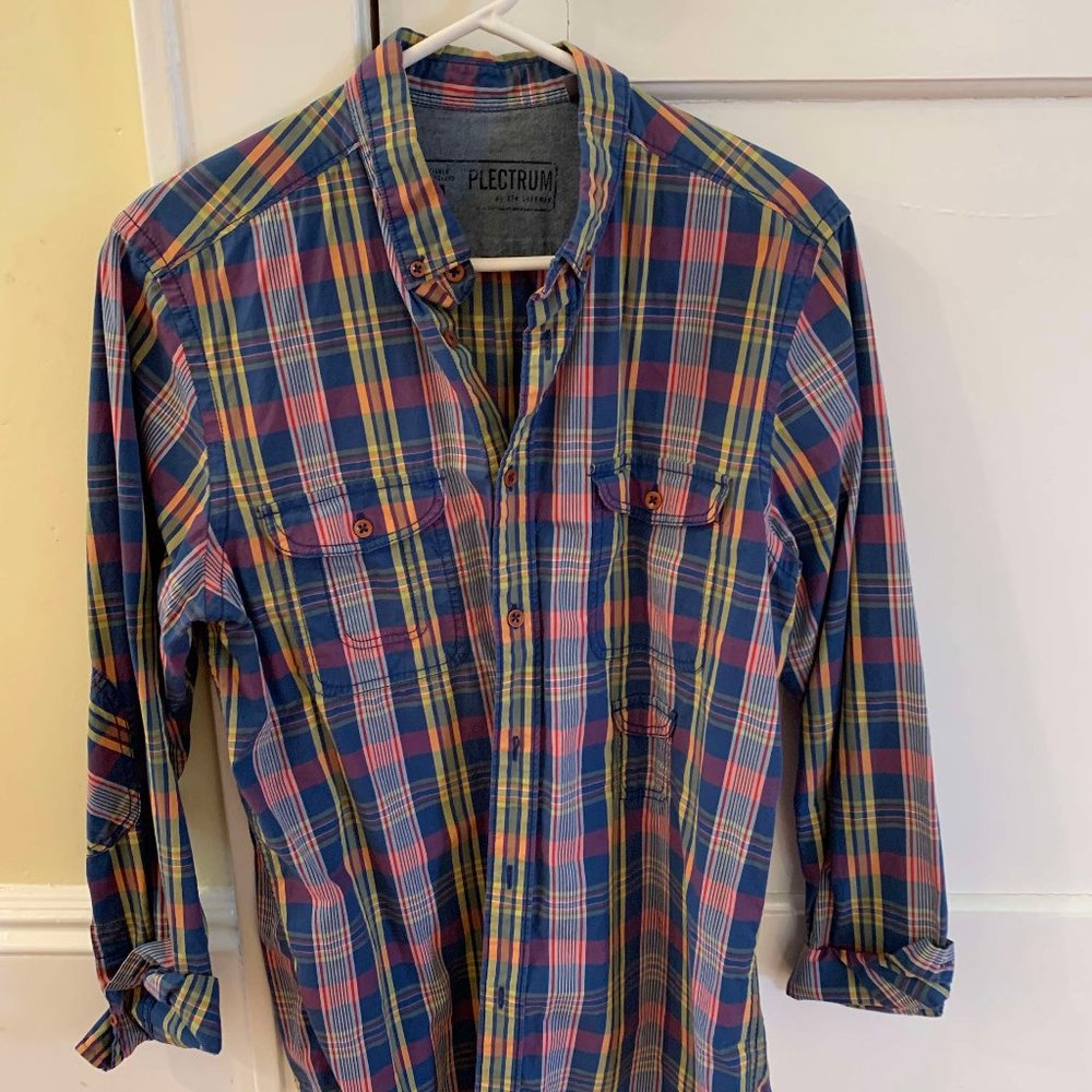 BEN SHERMAN PLECTRUM Long Sleeve Button Down Shirt